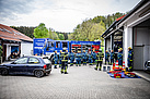 THW Feuerwehr Pfaffenhofen Schere Spreizer Auto Unfall Einsatz Technisches Hilfswerk Ausbildung